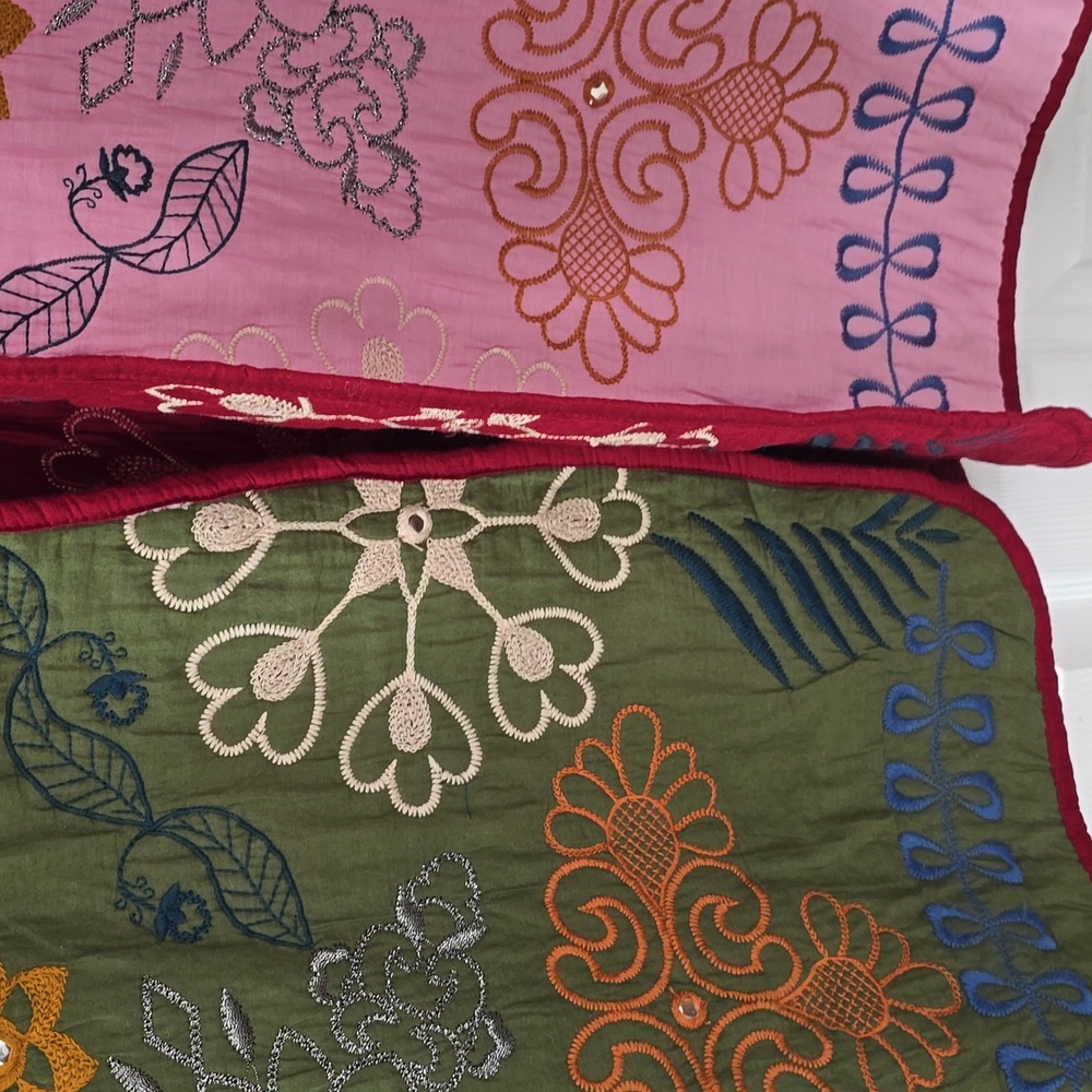 Zara Multicolor Embroidered Patchwork Jacket - image 8